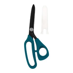 Perfect Scissors Dark Teal 8-1/2in Bent Handle Micro-Serrated Non-Slip Blade (KKB032)