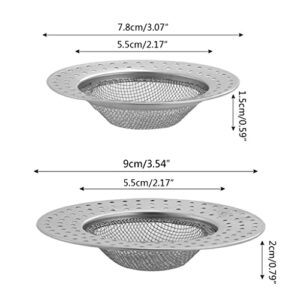 Anti-clogging Kitchen Sink Drain Bathroom Fine Bathtub Hair Perfect For Most Sink Floor Drain