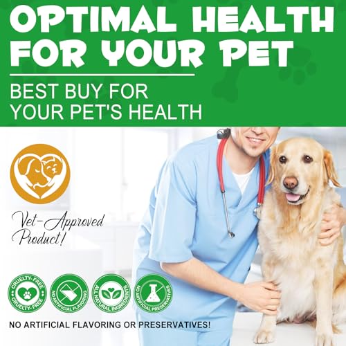 Natural Antibiotics for Dogs - Dog Antibiotics - Antibiotics for Dogs - Pet Antibiotics - Natural Antibiotics for Dogs - Organic Ingredients - Dog Multivitamin 60ml