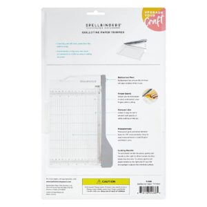 Spellbinders Guillotine Paper Trimmer, White