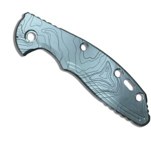 TOPO engraved Black Zirconium scale for XM-18 3.5 HINDERER