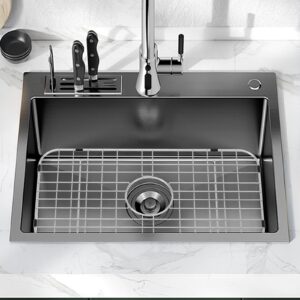 Sink Bottom Grid 24-1/8" x 12-5/8", Centered Drain with Corner Radius 1-1/2", Sink Protector