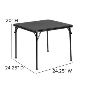 Classroom Essentials Kids Black Folding Table