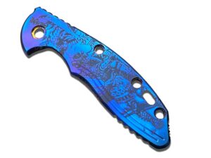 metonboss samurai flamed titanium scale for xm-18 3.5 hinderer