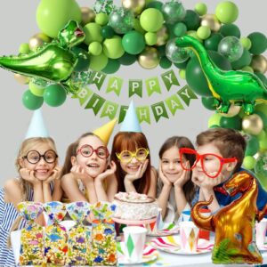 HIBILDER 50Pcs Dinosaur Birthday Party Favor Bags - Cellophane Treat Candy Gift Bags Dinosaur Goodie Bags Dinosaur Birthday Party Supplies