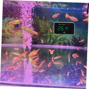 BESPORTBLE Fish Tank Thermometer Fish Supplies Fish Tank Temperature Gauge Aquarium Temperature Measurement Water Thermometer Betta Tank Accessories Reptile Tank Thermometer Fish Thermometer