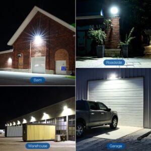 WYWNA LED Barn Lights Outdoor - 150W Dusk to Dawn Outdoor Lighting with Photocell 6500K Daylight 15000LM, AC120V LED Barn Light IP65 Waterproof Area Street Light for Security Yard Garage Farmhouse