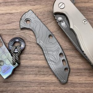 TOPO engraved Black Zirconium scale for XM-18 3.5 HINDERER