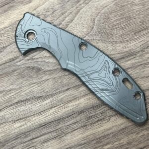 TOPO engraved Black Zirconium scale for XM-18 3.5 HINDERER