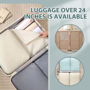 Ultra Space Saving Self Compression Organizer, 2024 New Space Saver Quilt Compression Storage Bag, Portable Compression Packing Cubes for Travel Heavy Duty Moving Bags (21.2 * 16.5 * 23.6 IN)