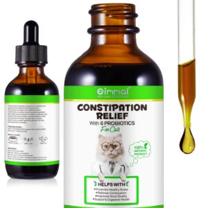 cat constipation relief, 2 fl oz constipation relief for cat, cat laxative, cat laxative constipation relief, stool softener, supports digestive health