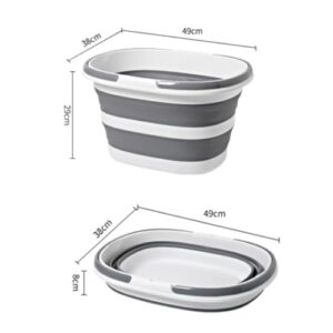 ZAJSSS Foldable Dog Pet Bathtub,Portable Bathtub for Puppy,Multifunctional Pet Shower Basin with Handles On Both Sides,for Puppy Small Dogs Cats