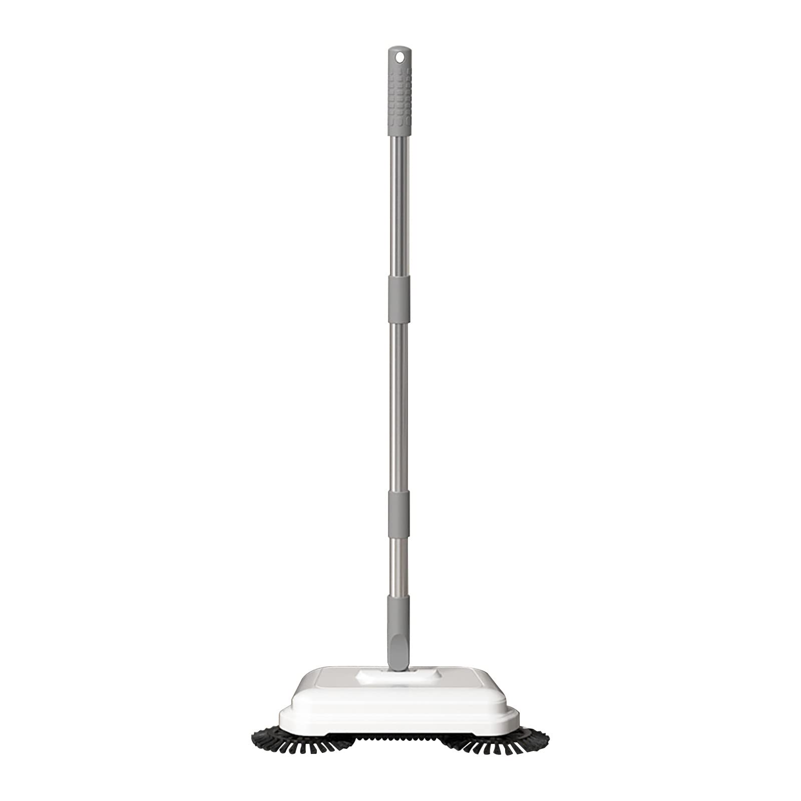 Hand Push Sweeper Home Sweeping Mopping Machine Vacuum Cleaner High Efficient Crumb Sweeper No Noise Works on Hard Floors Lightweight for Home Office Cleaning