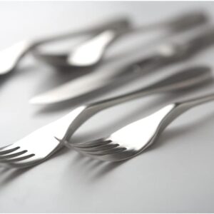 Knork Original Dinner Fork, Single Piece, Silver Matte