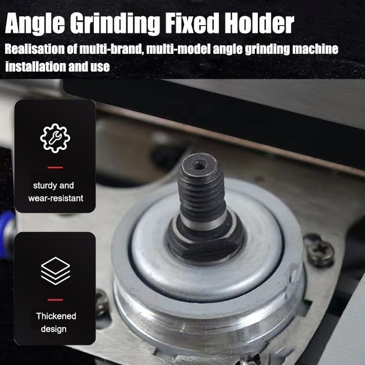 Angle Grinder,100-Type Universal 45 Degree Tile Chamfering Stand Type Angle Grinder,Angle Grinder Stand Grinder Holder,45 Degree Cutting Ceramic Stone Chamfering Tool (Angle grinder)