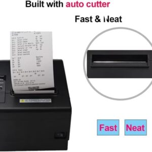 pos kithcen printer,80mm Restaurant Auto cutter wireless android thermal receipt bill ticket printer for small business,Compatible with android/WINDOWS,NOT for ios/ipad/MAC(Bluetooth+LAN/Ethernet+USB)