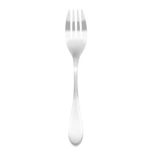 knork original dinner fork, single piece, silver matte