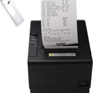 pos kithcen printer,80mm Restaurant Auto cutter wireless android thermal receipt bill ticket printer for small business,Compatible with android/WINDOWS,NOT for ios/ipad/MAC(Bluetooth+LAN/Ethernet+USB)