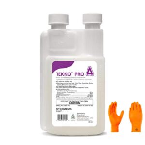 tekko pro insect growth regulator concentrate 16 oz | premium usa supply gloves for safe eradication | usa supply pest id card