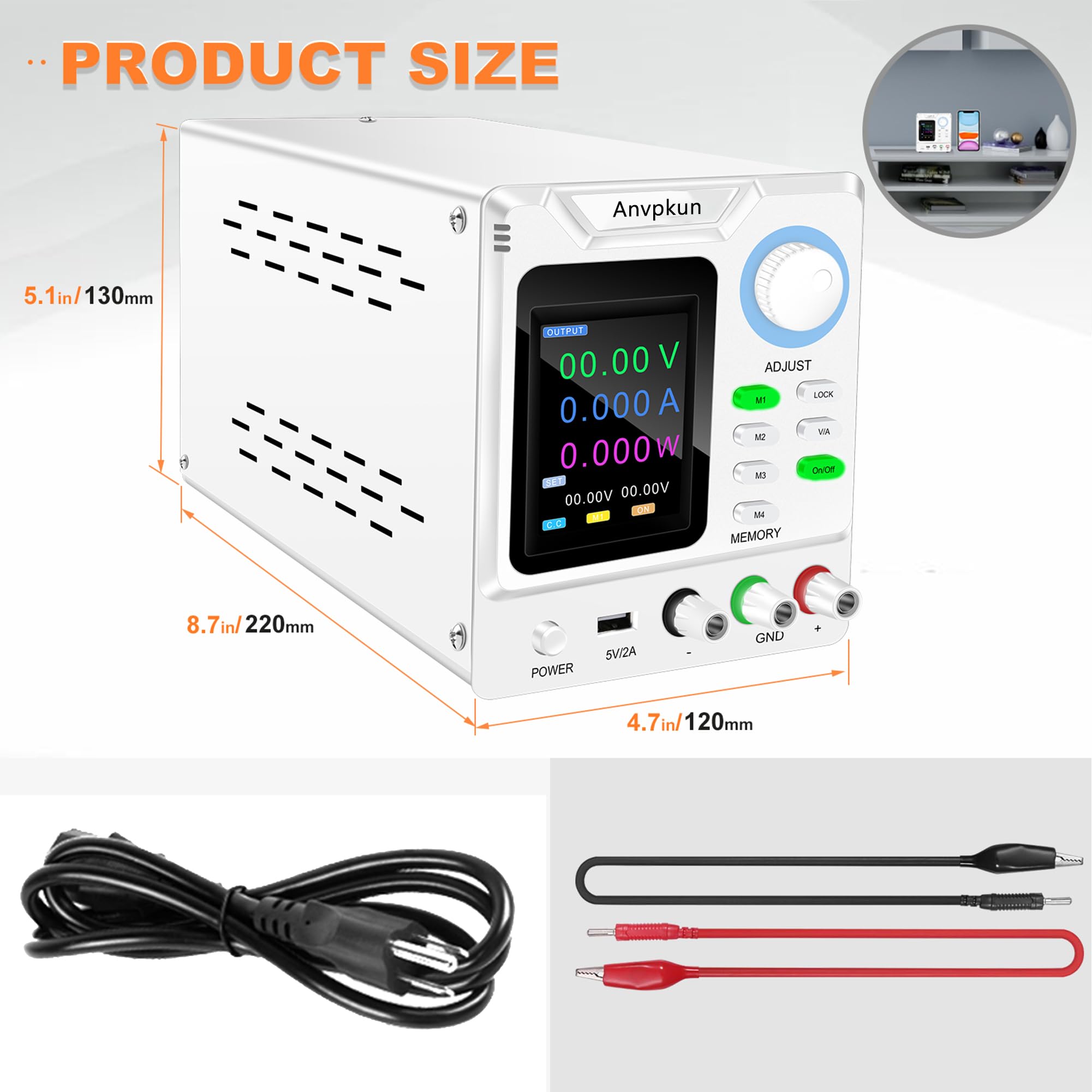 0~200V 0~1A Ac/dc Adjustable Lab Power Supply Adjustable DC Regulated Switching Power Supply Variable Adjustable Laboratory Desktop Power Supply (0-200V 0-1A)