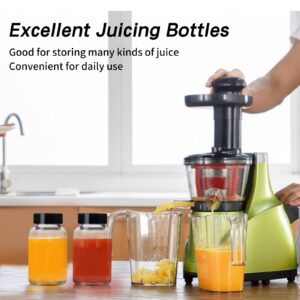 NAWORLI 4 OZ Glass Shot Bottles with Caps, 12 Pack 120 ML Empty Juicing Bottles with Screw Lids and Labels, Reusable Airtight Glass Jars for Juice, Ginger Shots, Wellness Shots