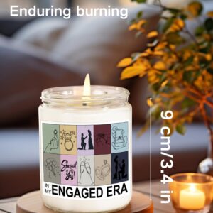 Funny Engagement Gifts Candle, Engagement Gifts for Couple, Wedding Gifts, Fiancee Gift for Women, Future Mrs and Bride to Be, Vanilla Scented Candle