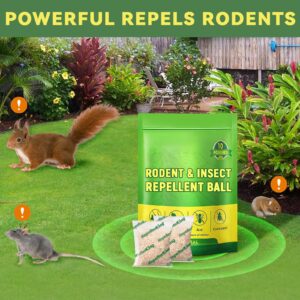 Mouse and Squirrel 10 Pack, Repellent Pouches, Rats Repellent, Mice Repellent with Peppermint Oil, Pest Control Pouches for Repel Rats, Squirrels, Moths & Other Rodents