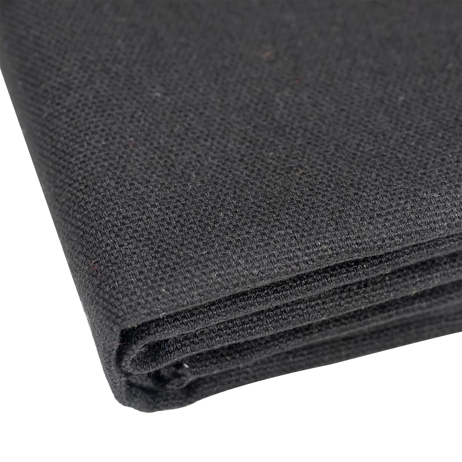 Cotton Canvas Fabric 60x40 Inches, Thick Canvas Fabric, 10oz, Suitable for Painting, Sewing, Bag,Crafts, Embroidery, Handmade Home Decor (Black)