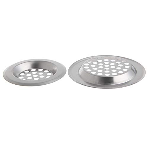 Stainless Steel Sink Strainer Kitchen Bath Hair Trap Drain Filter