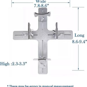 Stand for Model Airplanes for Display Making and Painting,Model Building Berth jig,Tray for Part of 1/72, 1/48(Grey+Swivel Base)