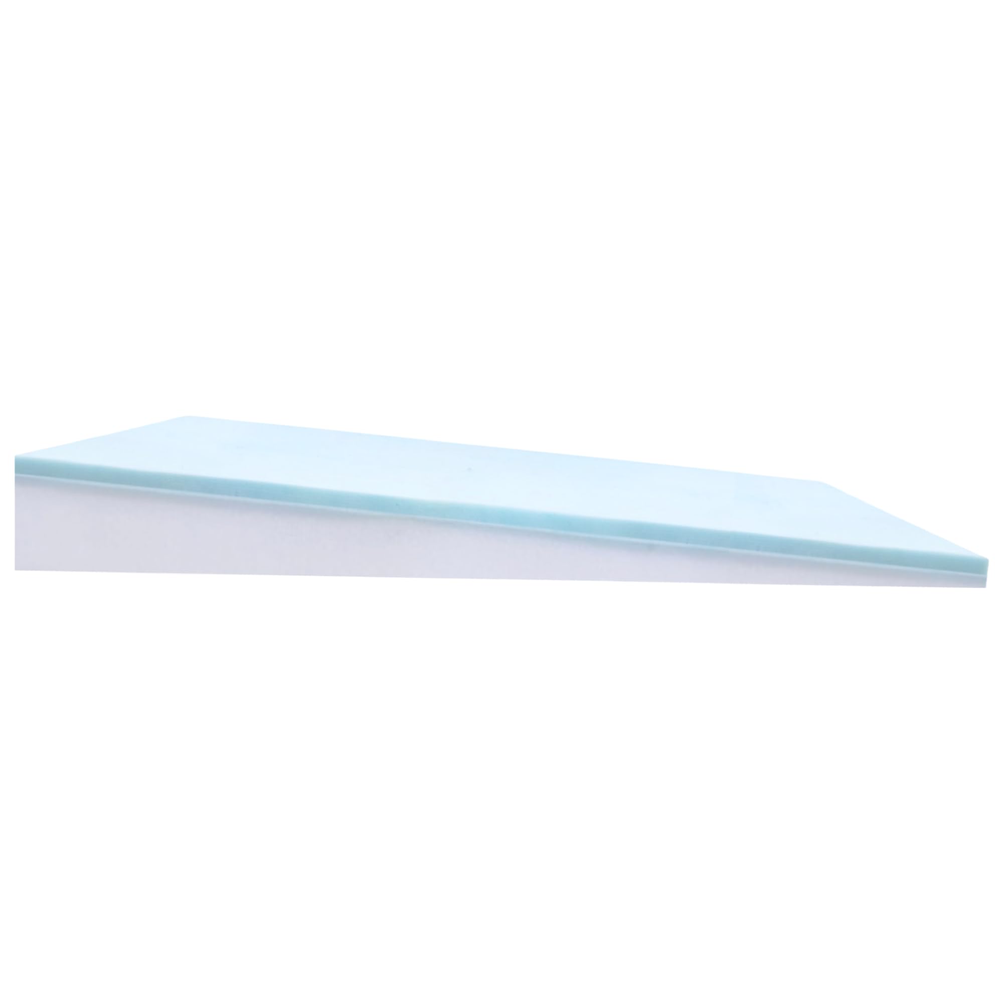 Bed Wedge Mattress Topper Incline 4-inch Twin XL, Cool Gel Memory Foam