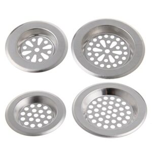 Stainless Steel Sink Strainer Kitchen Bath Hair Trap Drain Filter