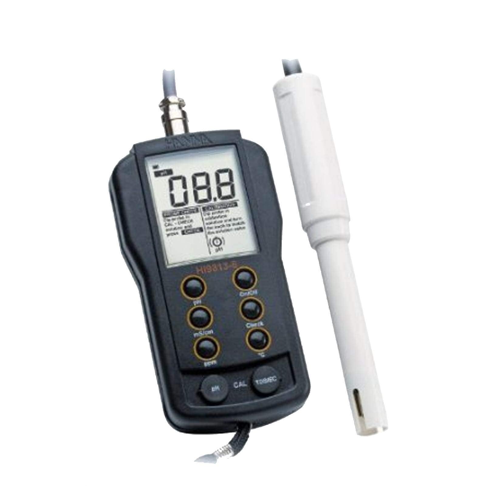 WLR Industries HANNA HI9813-6N Waterproof pH/EC/TDS Meter Probe