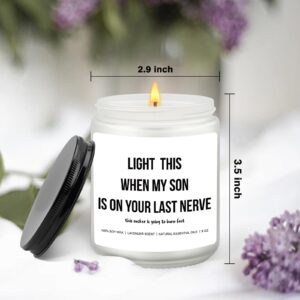 Daughter-in-Law Gift from Mother-in-Law, Gift for Daughter in Law, Future Daughter in Law Gifts, Christmas Gift for Daughter in Law, Last Nerve Candle, Funny Wedding Gift, Funny Bridal Shower Candle