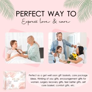 Get Well Gifts for Women After Surgery Care Package for Women Feel Better Gifts for Women Get Well Soon Gift Baskets Thinking of You Gifts Sending Hugs Gifts Comfort Gifts for Women Feel Great