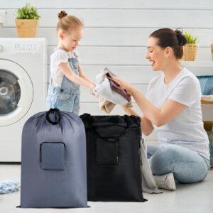 Laundry Bag, 24" x 33" Extra Large Heavy Duty Laundry Bag With Handles, Travel Laundry Bag for Dirty Clothes, Laundry Bag for Traveling, Dirty Clothes Travel Bag, Laundry Bag for Camp