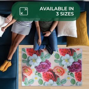 Giant Floor Low Pile Rugs for Indoor - 20" x 30" Non Slip Washable Mat - Perfect as Indoor Kitchen mats, Doormats, Bathroom mats & More! | Rubber Backed mat Made with Polyester