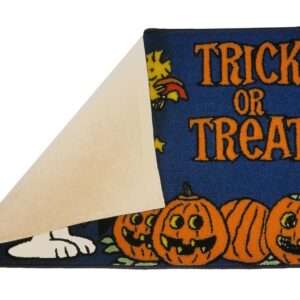 Peanuts Halloween Accent Rug, Polyester with Latex Backing, 17" x 28" (Vampire)