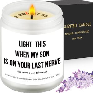 daughter-in-law gift from mother-in-law, gift for daughter in law, future daughter in law gifts, christmas gift for daughter in law, last nerve candle, funny wedding gift, funny bridal shower candle