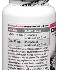 Nutramax Cosequin Joint Health Supplement for Cats - with Glucosamine and Chondroitin, 30 Capsules (Pack of 2)