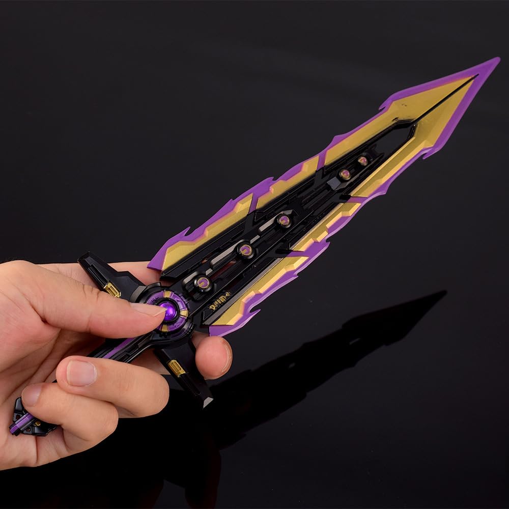 2024 Game valorant knife models claw blunt knife models gift for fans collection tabletop arrangement merch (Great Sword of Chaos)