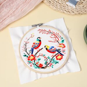 16 Pcs Embroidery Cloth Fabric Precut Embroidery Cloth Squares White Natural Cotton Embroidery Fabric 4 Sizes Embroidery Fabric Square Cross Stitch Fabric for Embroidery Craft Garment(5.9 to 11.8inch)