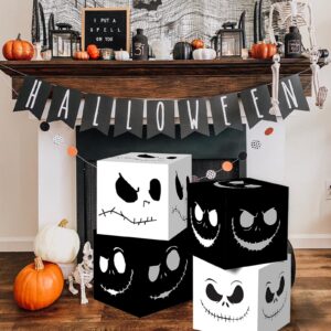 Nightmare Before Christmas Party Decorations Halloween Party Decorations Include Balloon Garland Kit, Nightmare Favor Boxes for Nightmare Before Christmas Party Supplies