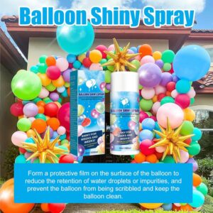 Balloons Shiny Spray,Balloon High Shine Spray For Latex Balloons,Balloon Shine Spray Latex Balloons,Party Balloons Shiny Spray, For Birthdays, Weddings, Christmas Party, Refer to description