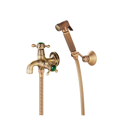 MAKEJ Toilet Bidet Faucet Mixer Antique Toilet Shower Nozzle Bidet Faucet