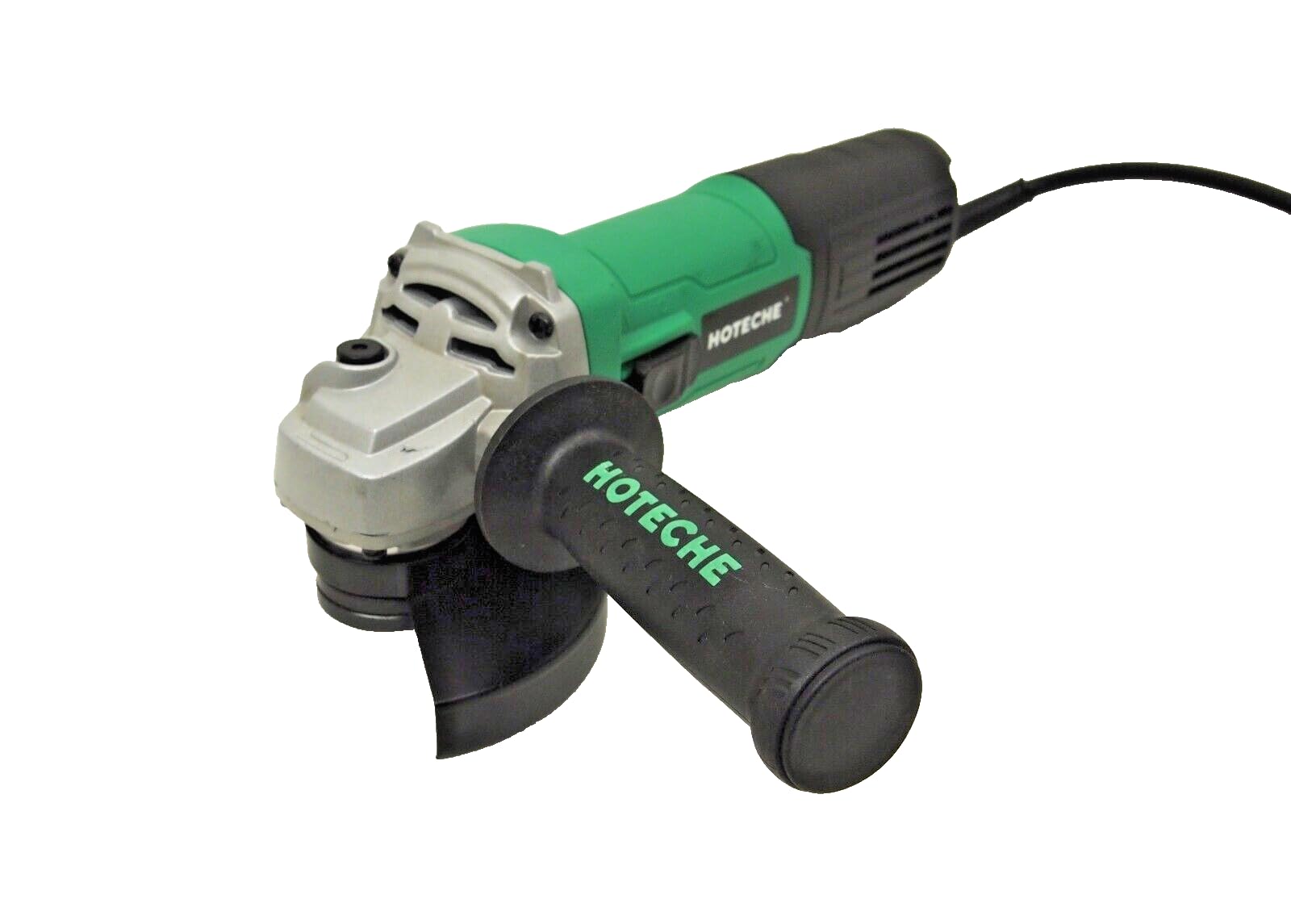 Hoteche 4-1/2"" 5"" Electric Variable Speed Angle Grinder 10AMP P800426A, Green