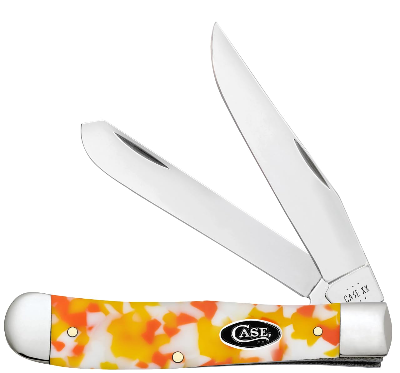 Case Candy Corn Kirinite - Smooth Trapper Knife(10254 SS)