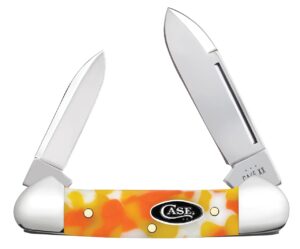 case xx knives baby butterbean 53755 candy corn kirinite stainless steel pocket knife