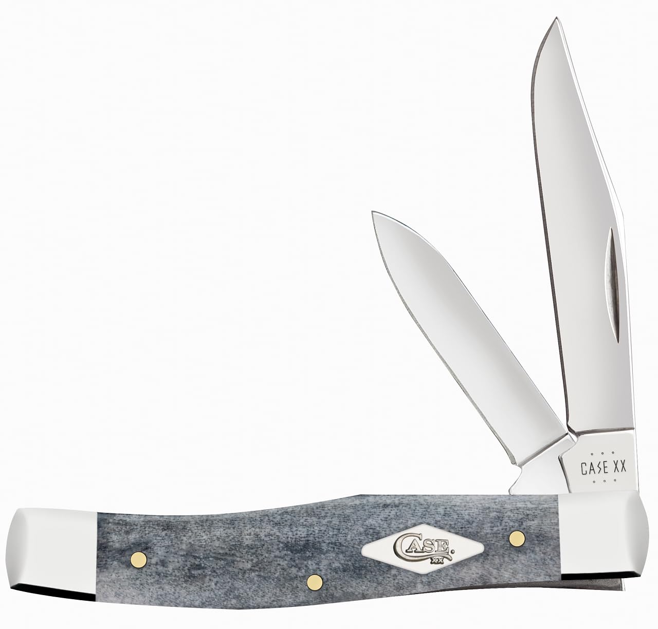 Case XX Knives Medium Jack 34206 Gray Bone Stainless Steel Pocket Knife