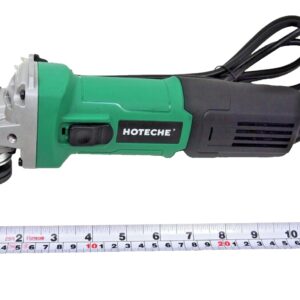 Hoteche 4-1/2"" 5"" Electric Variable Speed Angle Grinder 10AMP P800426A, Green